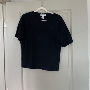 Merino Wool & Cashmere blend top